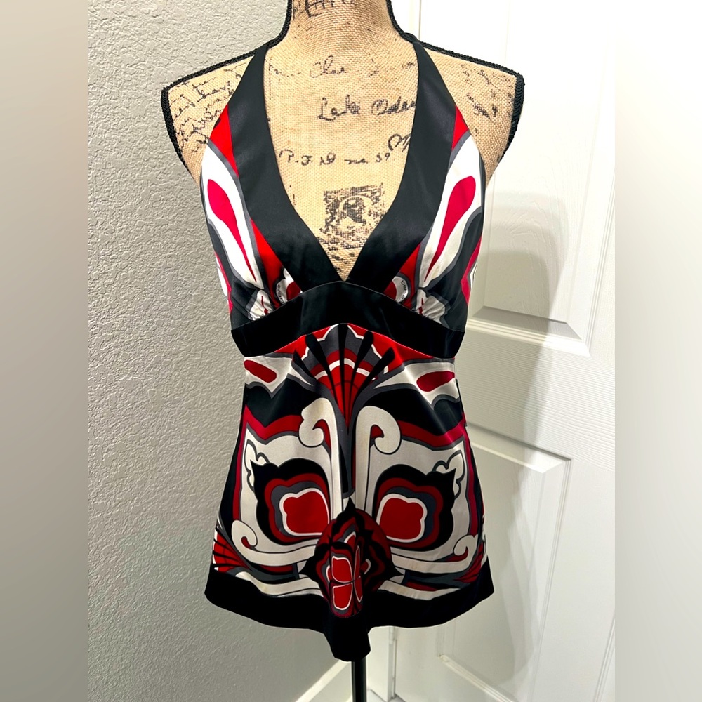 Bebe Silk Y2K Blouse (S)